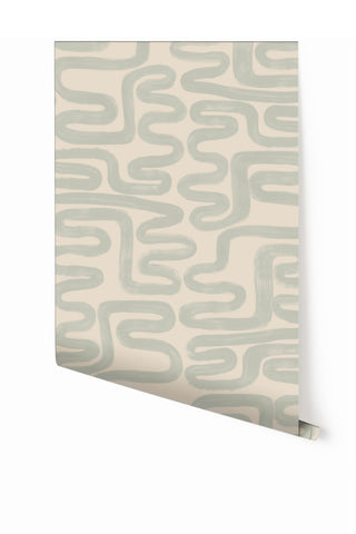 Azteca© Wallpaper in Succulent