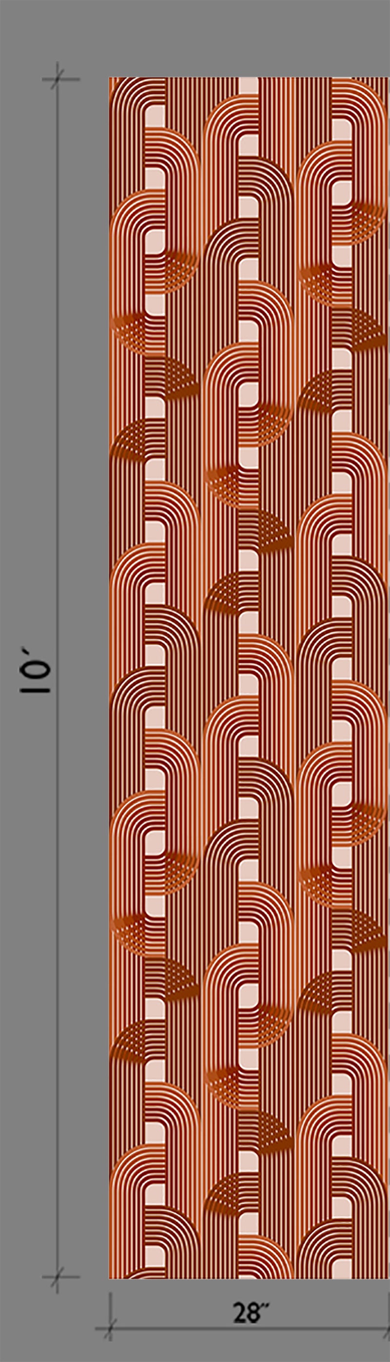 Raceway© Wallpaper in Amber