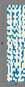 Mainframe© Wallpaper in Electric Blue + Cremé