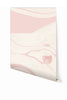 Magma© Wallpaper in Blush