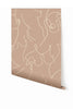 Bosom© Wallpaper in Dusty Rose