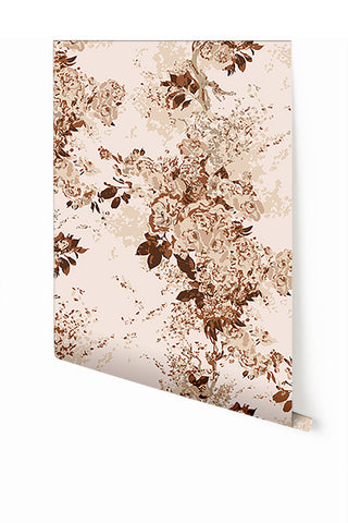 Prairie Fleur© Wallpaper in Café