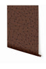 Dot to Dot© Wallpaper in Chocolate