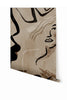 Famke© Mural Wallpaper in Earth
