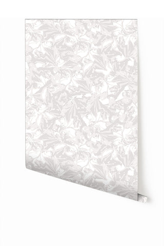 Iris© Wallpaper in Grey