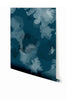 In the Flowers© Wallpaper in Blue