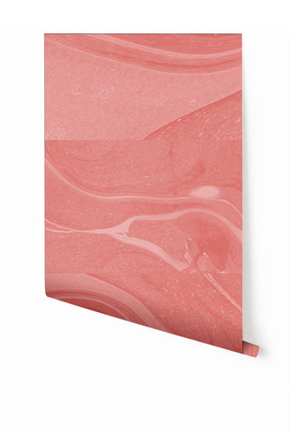 Magma© Wallpaper in Mauve