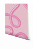McFly© Mural Wallpaper in Pretty in Pink