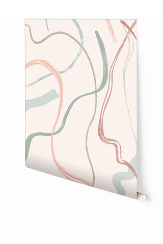 Terrain© Mural Wallpaper in Mermaid