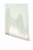 Wavelength© Mural Wallpaper in Mint