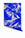 Mixed Tape© Mural Wallpaper in Cobalt