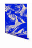 Mixed Tape© Mural Wallpaper in Cobalt