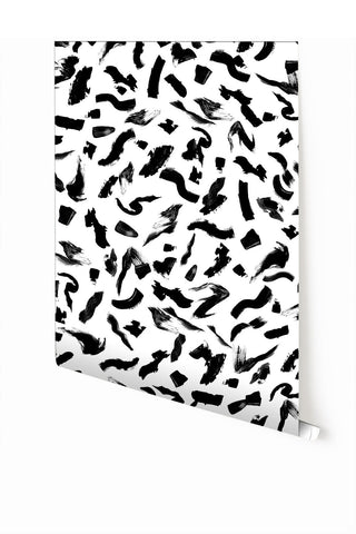 Mombasa© Wallpaper in Black + White