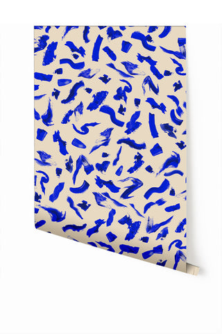 Mombasa© Wallpaper in Cobalt