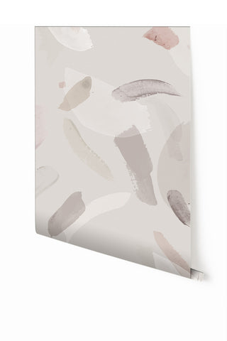 Movements© Wallpaper in Grey