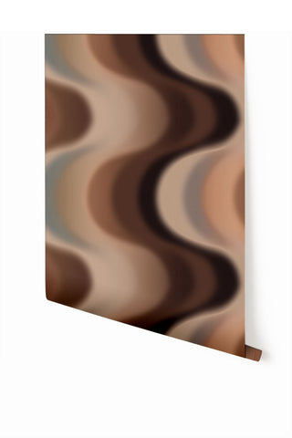 Oceanic© Mural Wallpaper in Agate