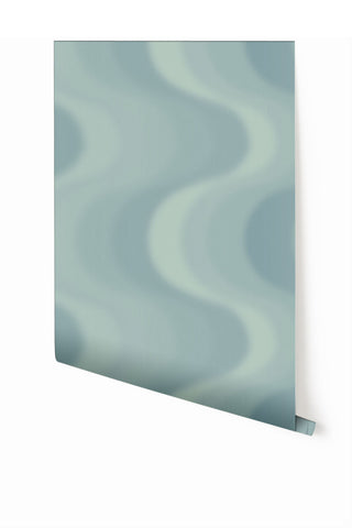 Oceanic© Mural Wallpaper in Denim