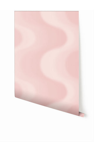 Oceanic© Mural Wallpaper in Pink