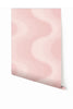 Oceanic© Mural Wallpaper in Pink