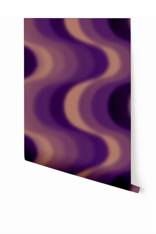 Oceanic© Mural Wallpaper in Viola