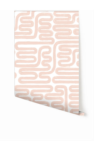 Pac-Man© Wallpaper in Pink