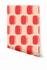 Pillbox© Wallpaper in Red