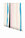 Longitude© Mural Wallpaper in Pink+Blue