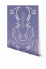 Side Saddle© Wallpaper in Purple Haze
