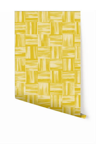 Saachi© Wallpaper in Buttercup