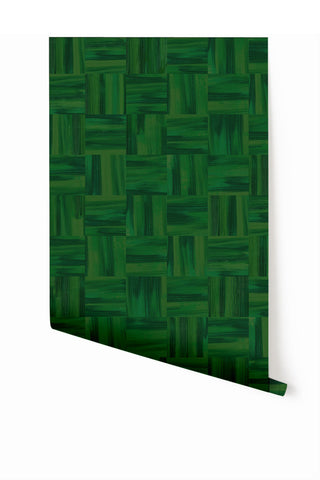 Saachi© Wallpaper in Crocodile