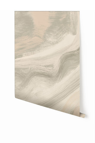 Modern Art© Mural Wallpaper in Sage