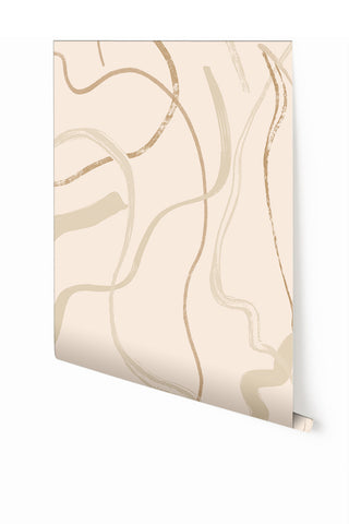 Terrain© Mural Wallpaper in Sand