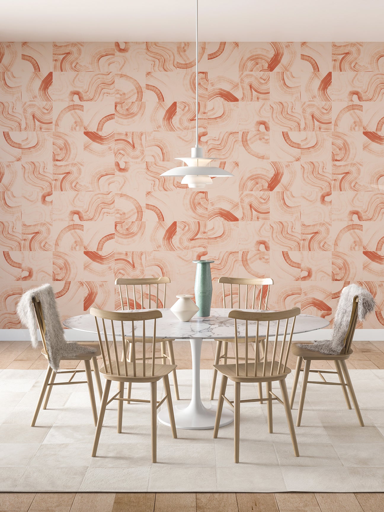 Sediment #3© Wallpaper in Clay