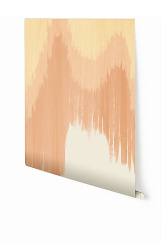 Wavelength© Mural Wallpaper in Sunset