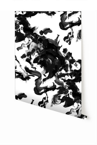 Tempest© Wallpaper in Black + White