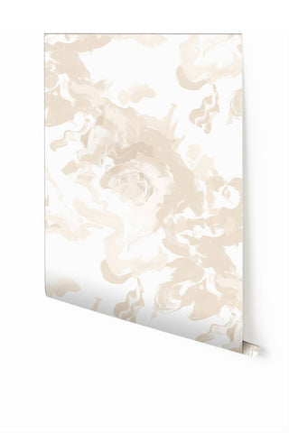 Tempest© Wallpaper in Cremé
