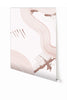 Untamed© Mural Wallpaper in Blush