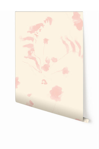 Greenhouse© Wallpaper in Pastel Pink