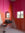 Wavelength© Mural Wallpaper in Fuchsia