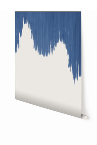 Wavelength© Mural Wallpaper in Navy