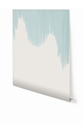 Wavelength© Mural Wallpaper in Aqua