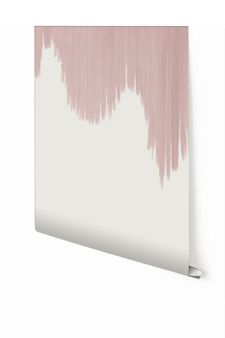 Wavelength© Mural Wallpaper in Petal