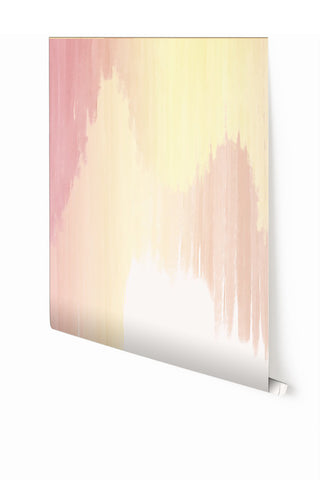 Wavelength© Mural Wallpaper in Wildflower